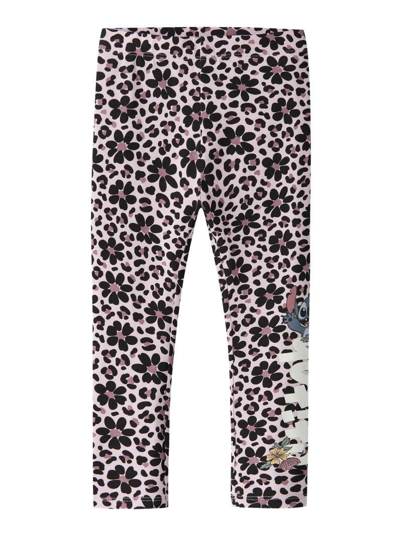Name It Jinda Mini Stitch Leggings | Pink