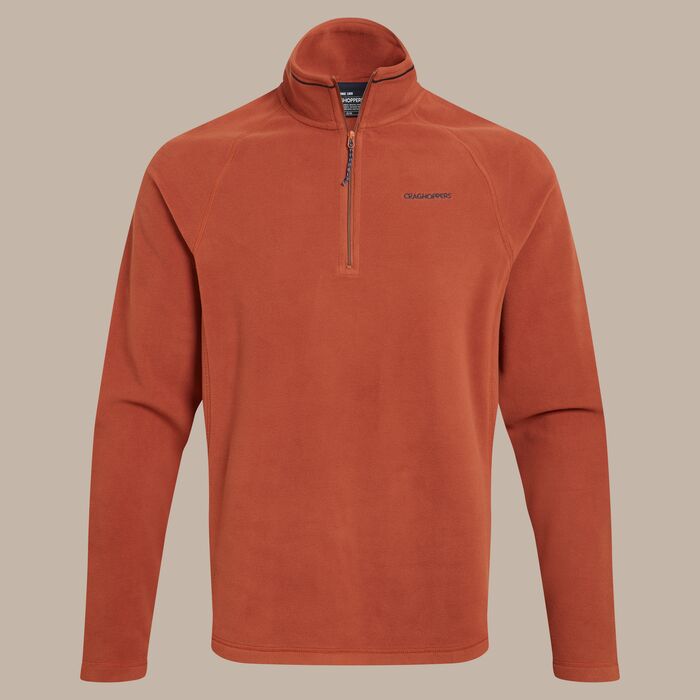 Craghoppers Corey Half-Zip Microfleece Top | Ginger CMA1287