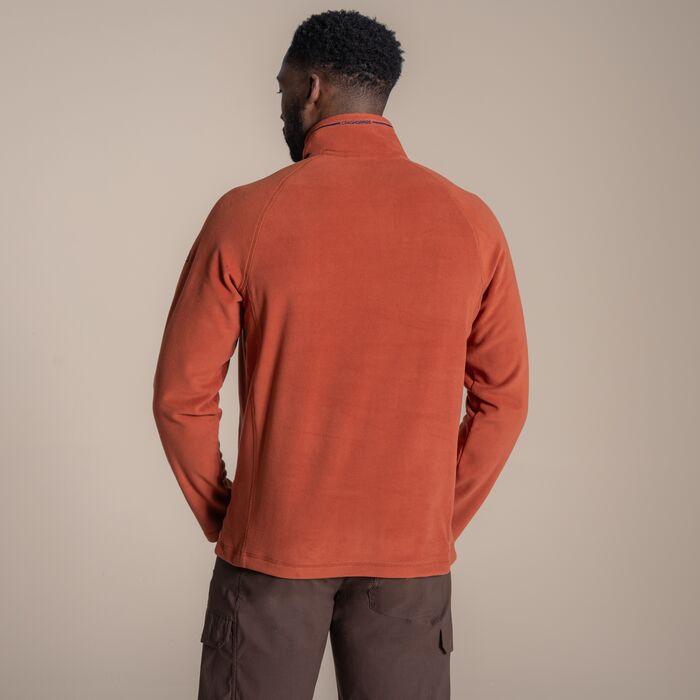 Craghoppers Corey Half-Zip Microfleece Top | Ginger CMA1287