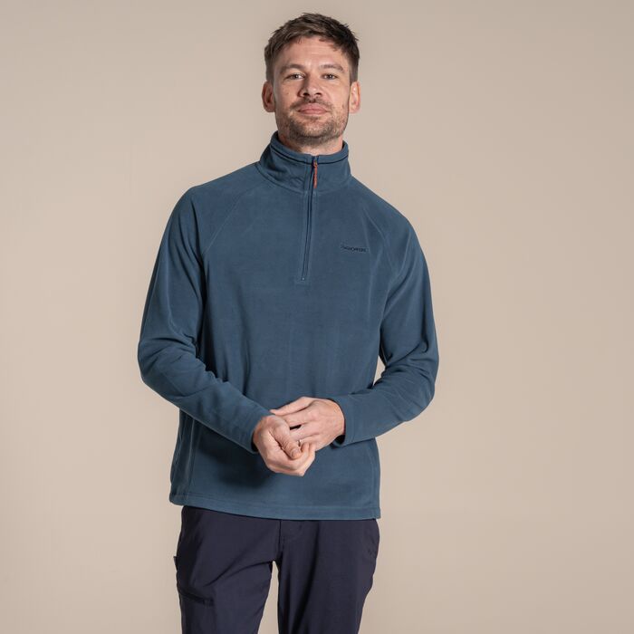 Craghoppers Corey Half-Zip Microfleece Top | Blue CMA1287