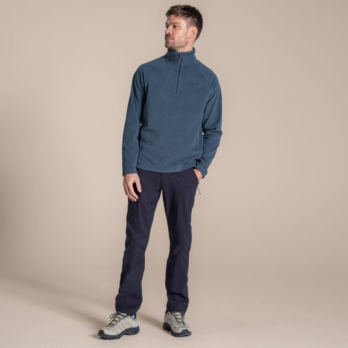 Craghoppers Corey Half-Zip Microfleece Top | Blue CMA1287