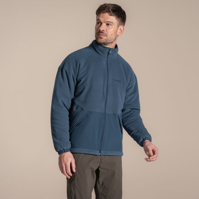 Craghoppers Corey Half-Zip Microfleece Top | Blue CMA1287