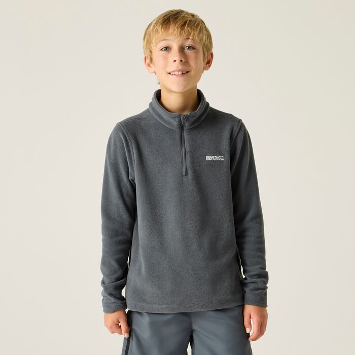 Regatta Kids' Hot Shot II Half Zip Fleece | Storm RKA148
