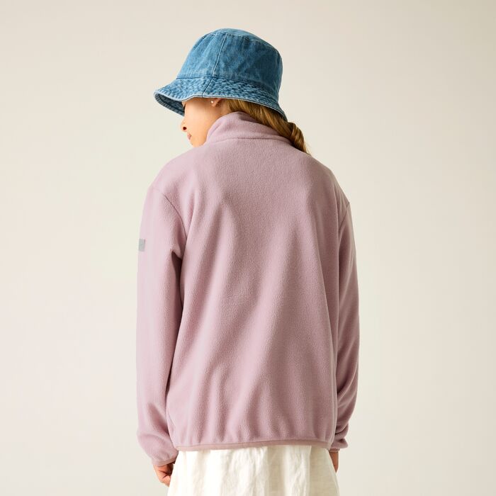 Regatta Junior Frankie Half Zip Fleece | Lilac RKA486