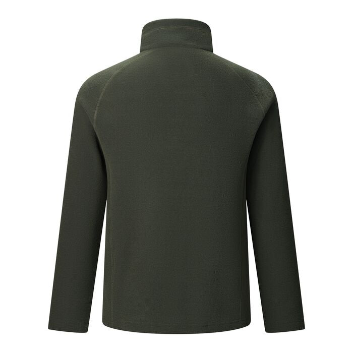 Regatta – Kenger Men's Honeycomb Fleece Zip Neck | Dark Khaki RMA307