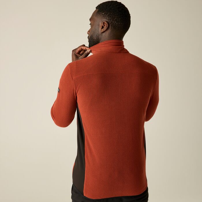 Regatta Eadle Men's EXTOL Stretch Fleece Jacket | Henna RMA708