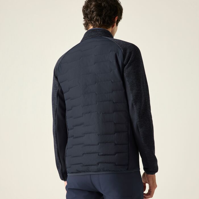 Regatta Men's Cyrus Insulated Hybrid Jacket | Navy RMN343