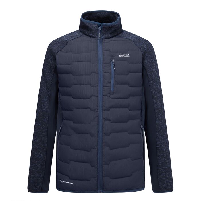 Regatta Men's Cyrus Insulated Hybrid Jacket | Navy RMN343