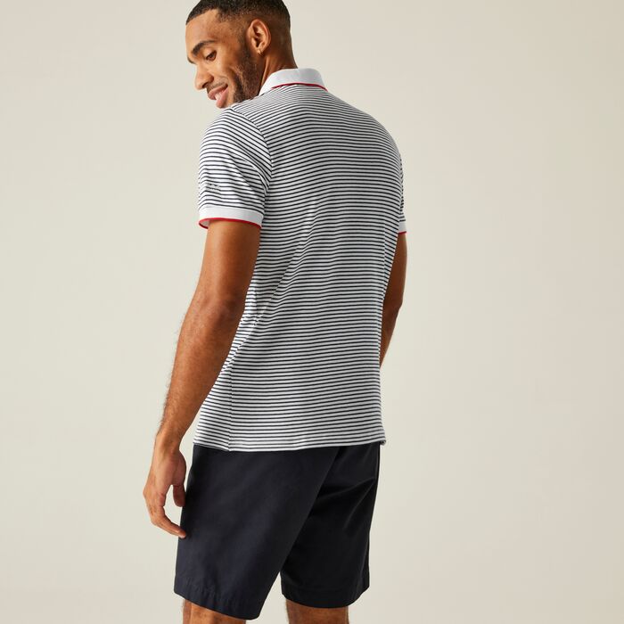 Regatta Tiver Men's Polo Shirt | White RMT306