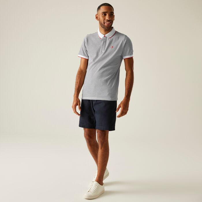 Regatta Tiver Men's Polo Shirt | White RMT306
