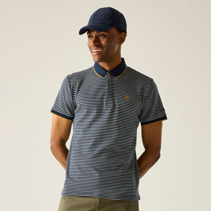 Regatta Tiver Men's Polo Shirt | Navy RMT306