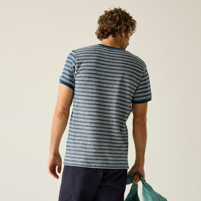 Regatta Benlin Striped Men's T-Shirt | MoonLight RMT336