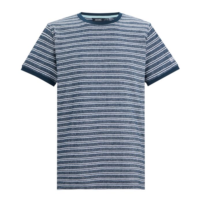 Regatta Benlin Striped Men's T-Shirt | MoonLight RMT336