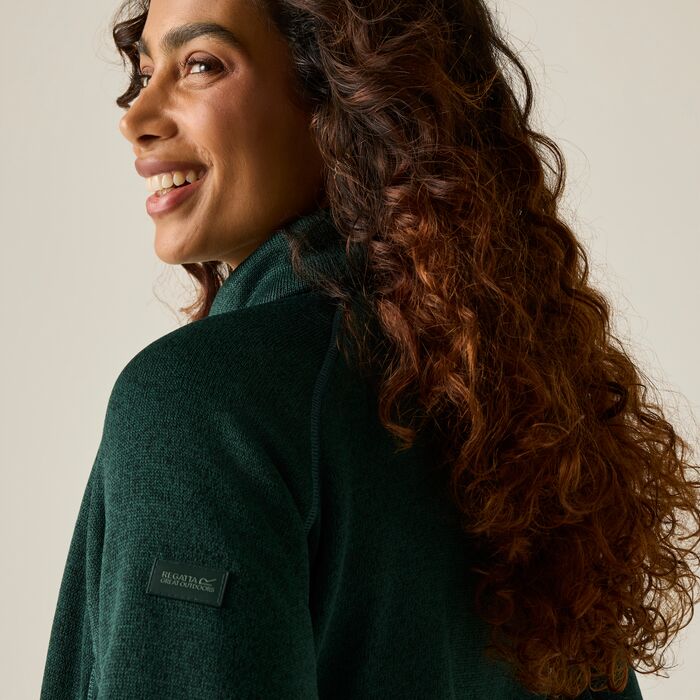 Regatta Mellrey Zip Through Fleece | Pine RWA723