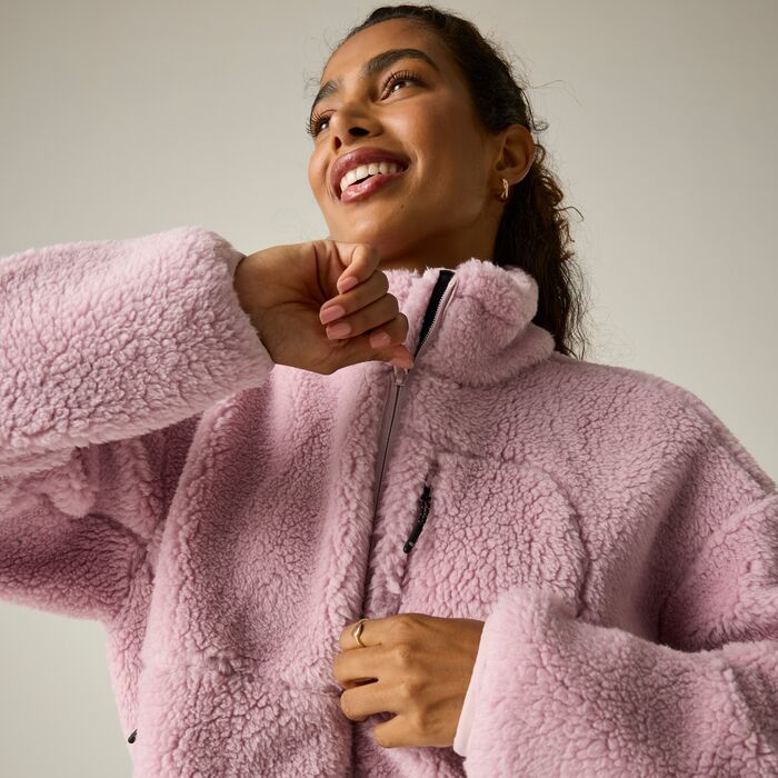 Regatta Roswind Women's Water-Repellent Borg Fleece | Lilac RWA797