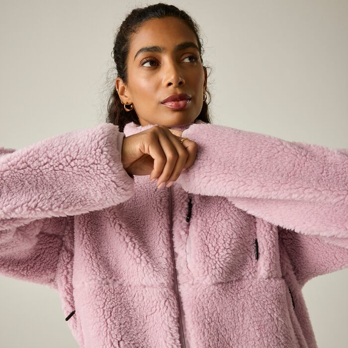 Regatta Roswind Women's Water-Repellent Borg Fleece | Lilac RWA797