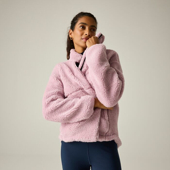 Regatta Roswind Women's Water-Repellent Borg Fleece | Lilac RWA797