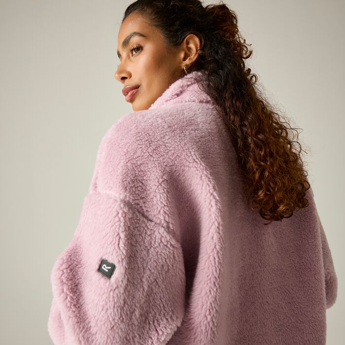 Regatta Roswind Women's Water-Repellent Borg Fleece | Lilac RWA797