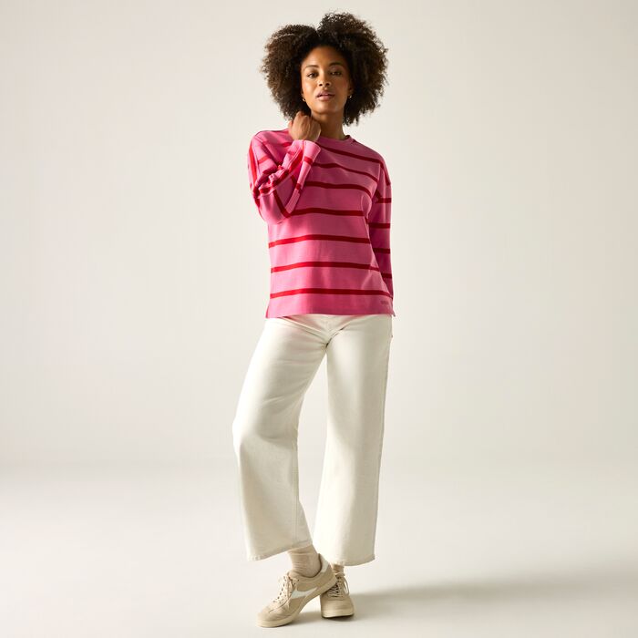 Regatta Avira Women's Long-Sleeved Top| Pink RWK051