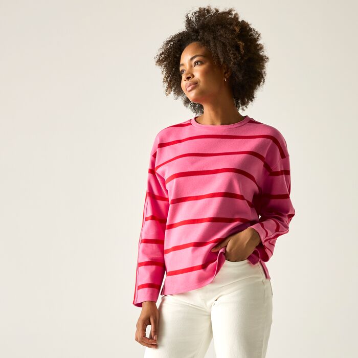Regatta Avira Women's Long-Sleeved Top| Pink RWK051