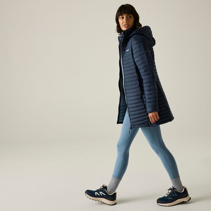 Regatta Selenar Women's Long Insulated Jacket | Navy/blue RWN447