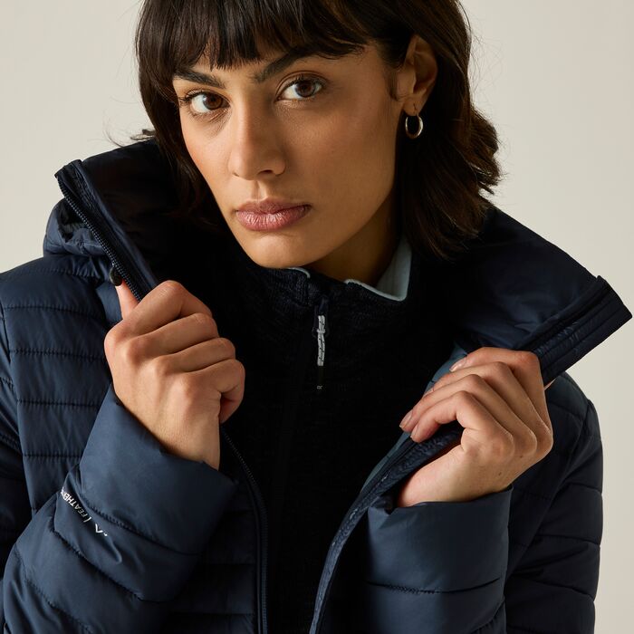Regatta Selenar Women's Long Insulated Jacket | Navy/blue RWN447