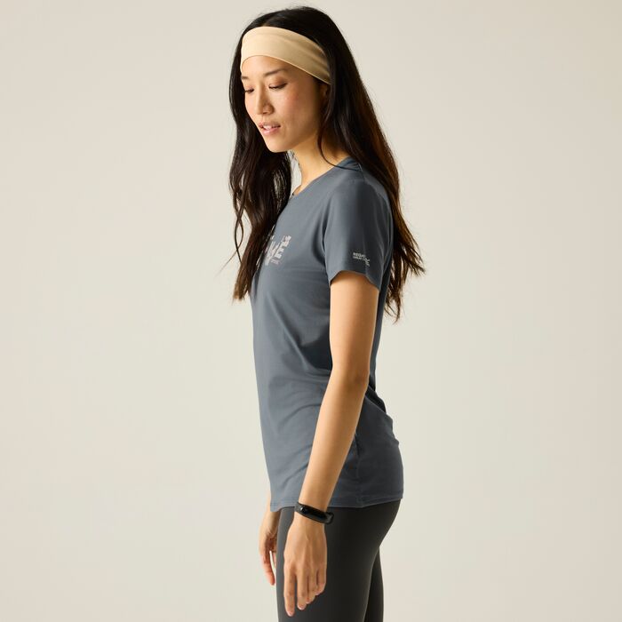 Regatta Women's Fingal Stretch T-Shirt | Storm RWT368