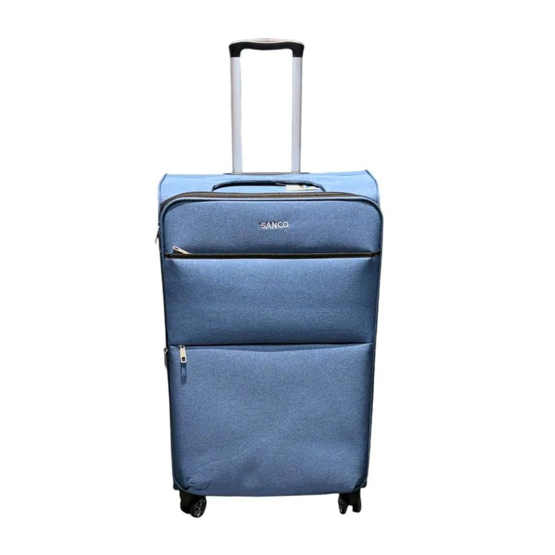Sanco Swift Softshell Suitcase | Navy Blue