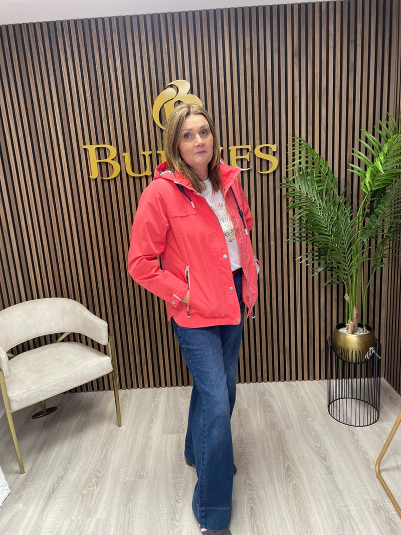 Frandsen Waterproof Jacket | Coral 455 162