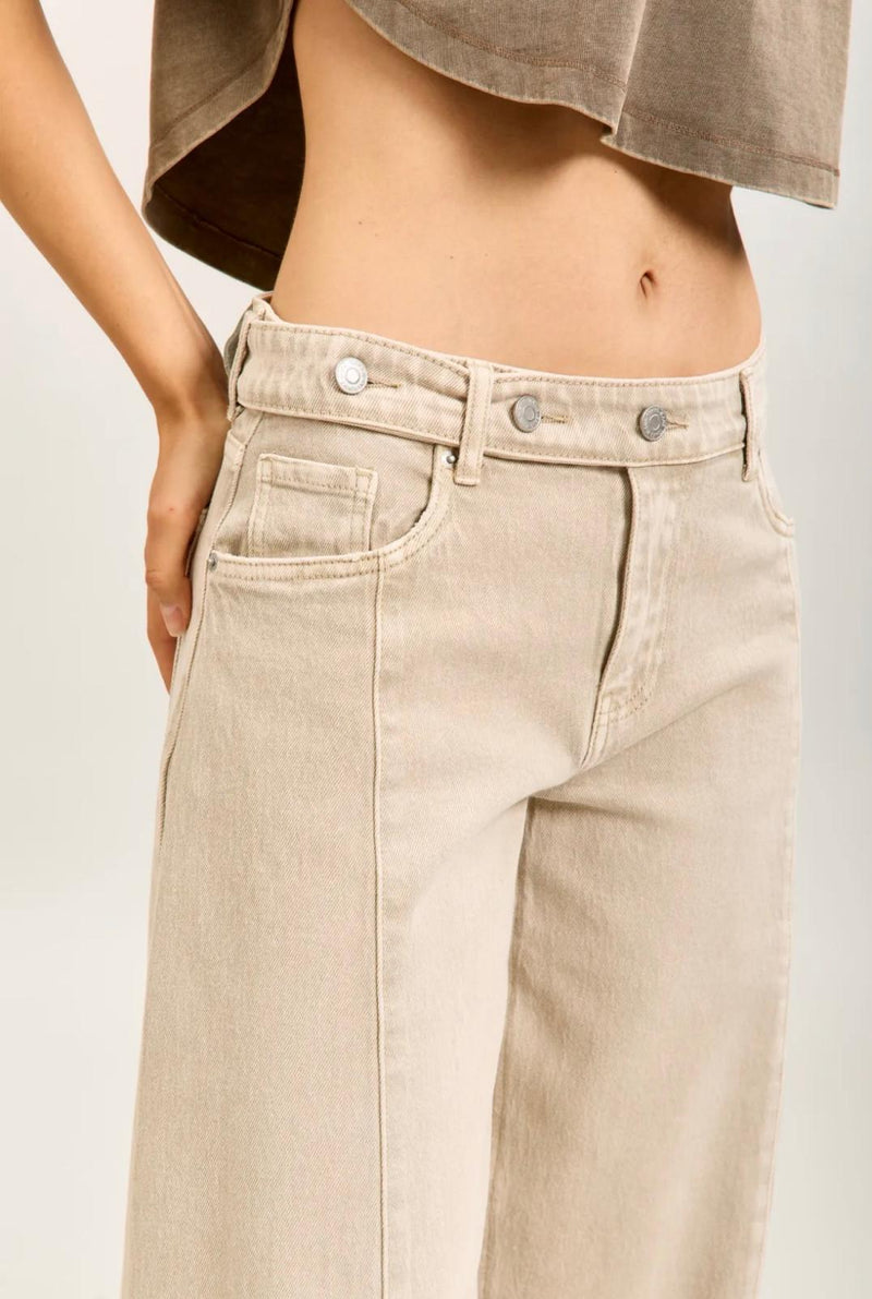Toxik3 Barrel Jeans | Beige L21574-2