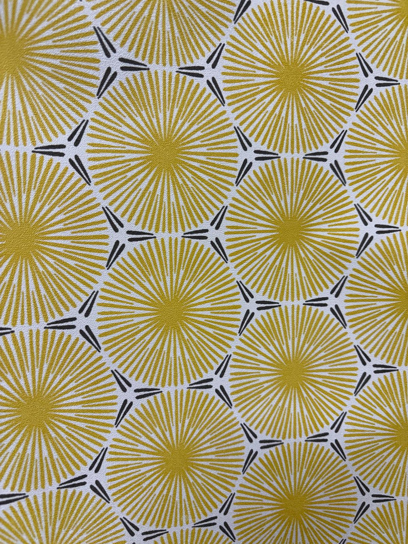 WJC Cycas Oil cloth | Yellow