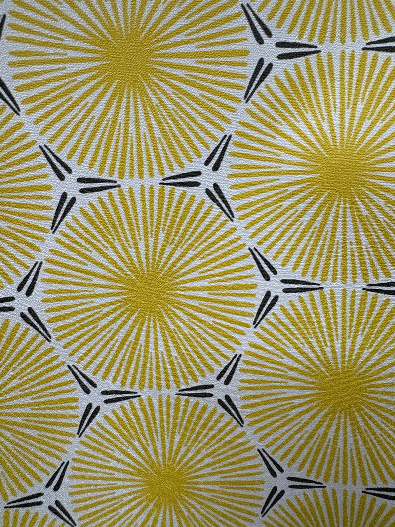 WJC Cycas Oil cloth | Yellow