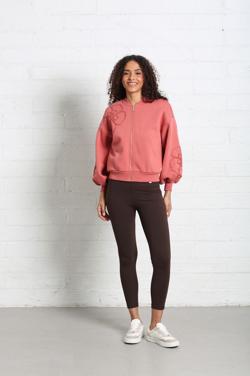 Rant & Rave Ruby Bomber Jacket | Terracotta RLX-248
