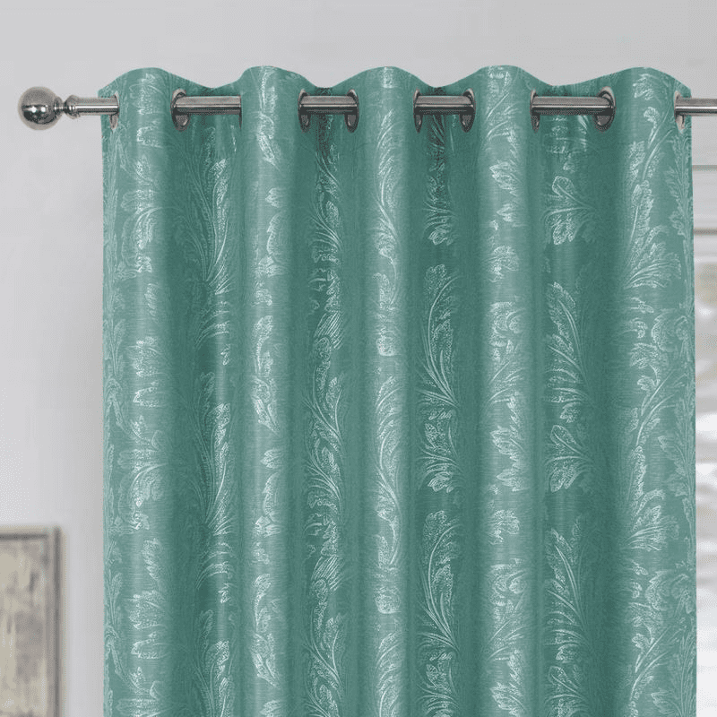 Annabele Curtains Black Out Teal