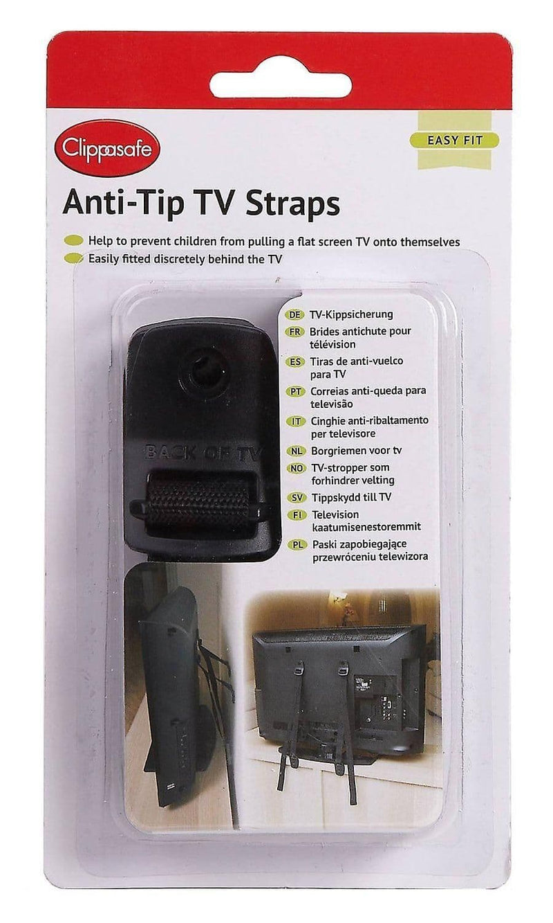Anti-Tip TV Straps