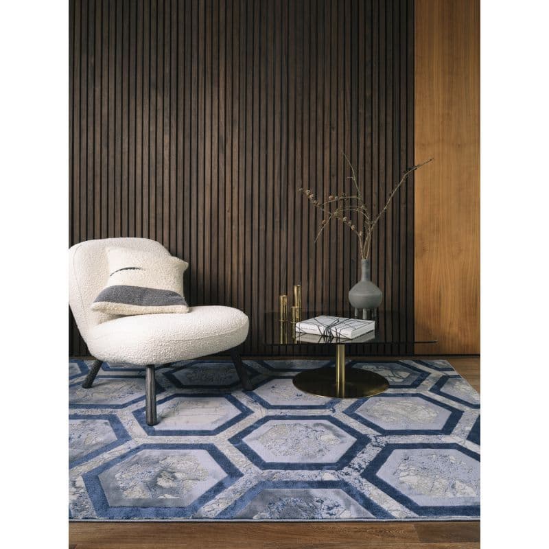 Asiatic Aurora Rug | Hexagon