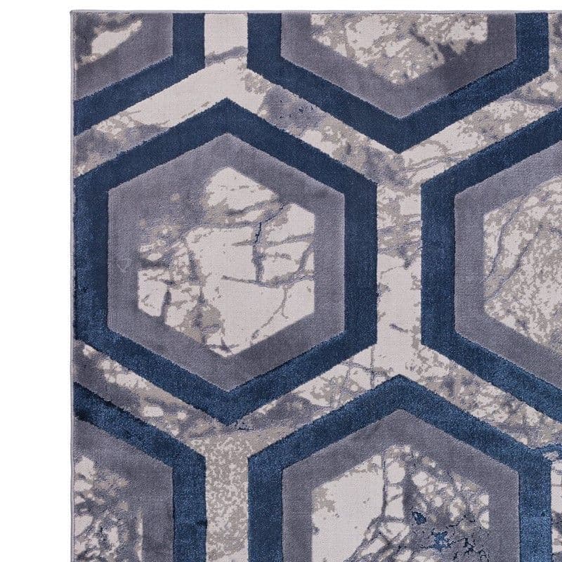 Asiatic Aurora Rug | Hexagon