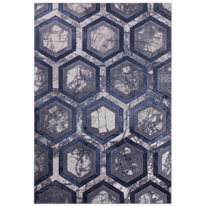 Asiatic Aurora Rug | Hexagon