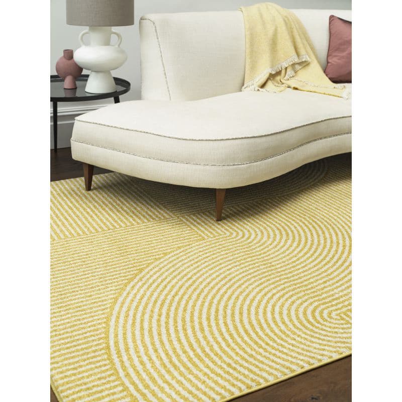 Asiatic Muse Geometric Rug |Yellow MU18
