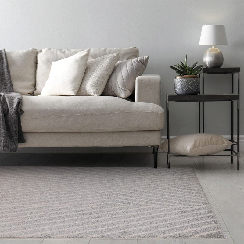 Asiatic Muse Linear Rug | Grey MU09
