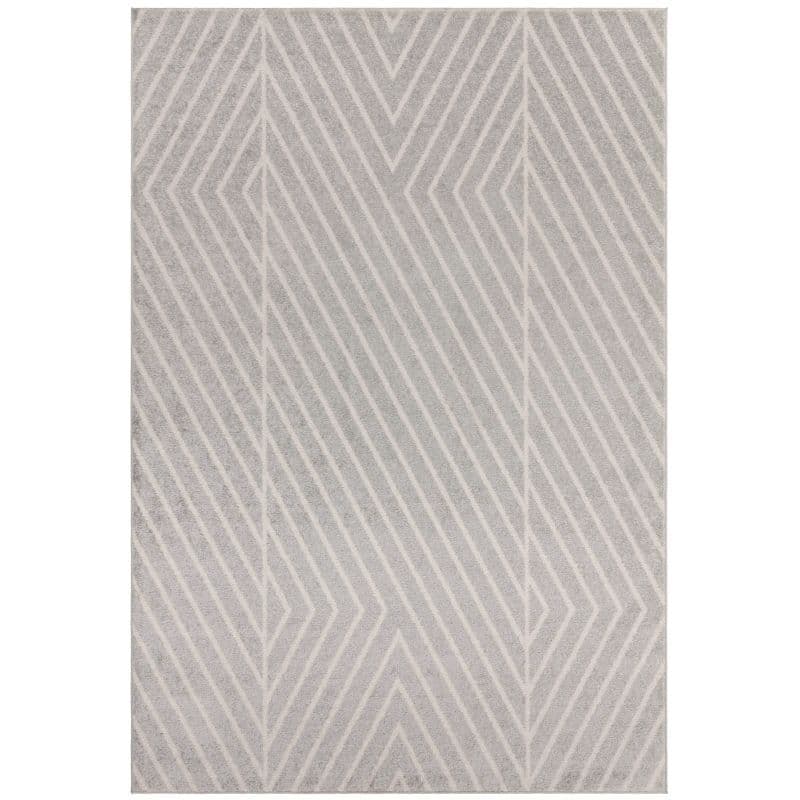 Asiatic Muse Linear Rug | Grey MU09