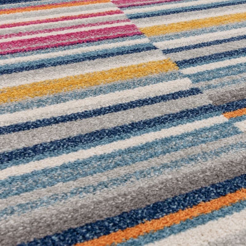 Asiatic Muse Stripe Rug | Multi  Stripe MU06
