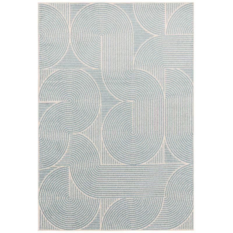 Asiatic Muse Swirl Rug | Blue MU02