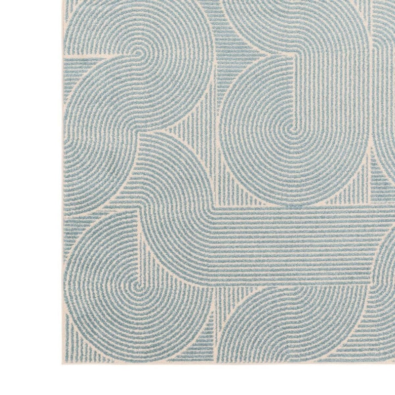 Asiatic Muse Swirl Rug | Blue MU02