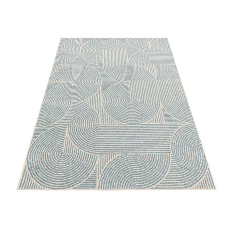 Asiatic Muse Swirl Rug | Blue MU02