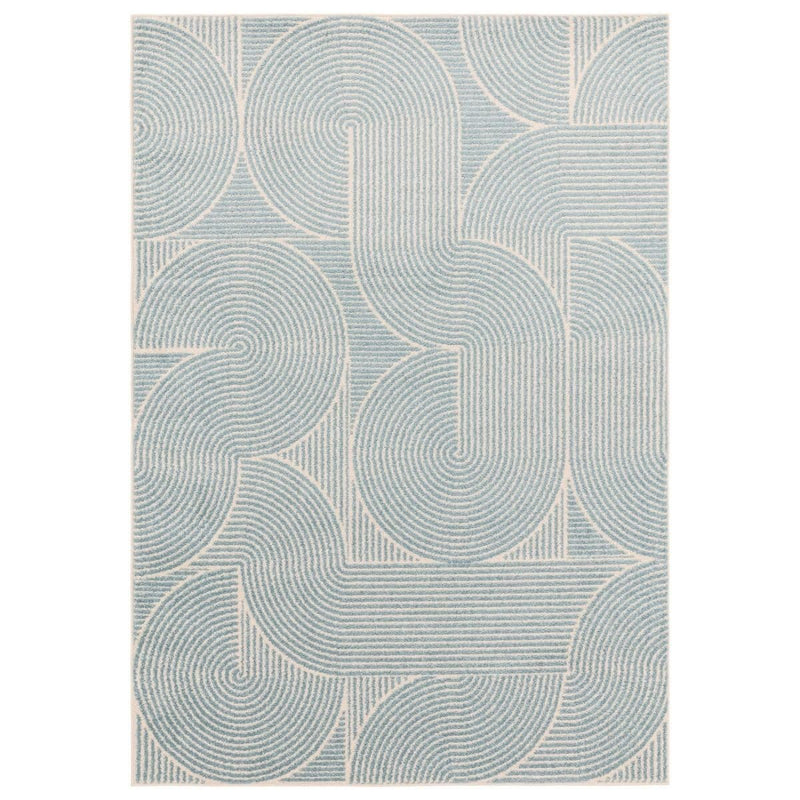 Asiatic Muse Swirl Rug | Blue MU02
