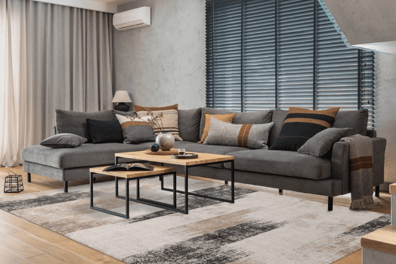 Asiatic  Rug  | Lines Beige KUZA 1602300