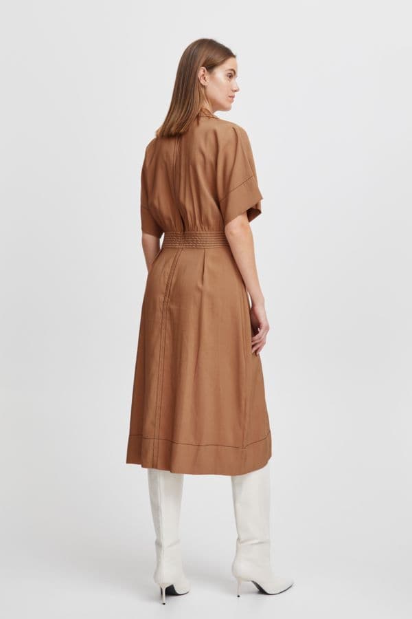 b.young Hanva_ Short Dress | Coconut 20813815