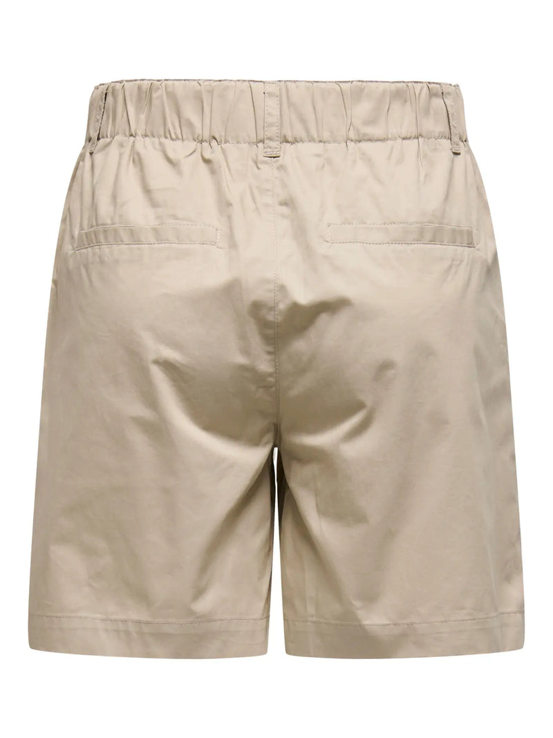 ONLY Zora MW Bermuda Shorts | Tan