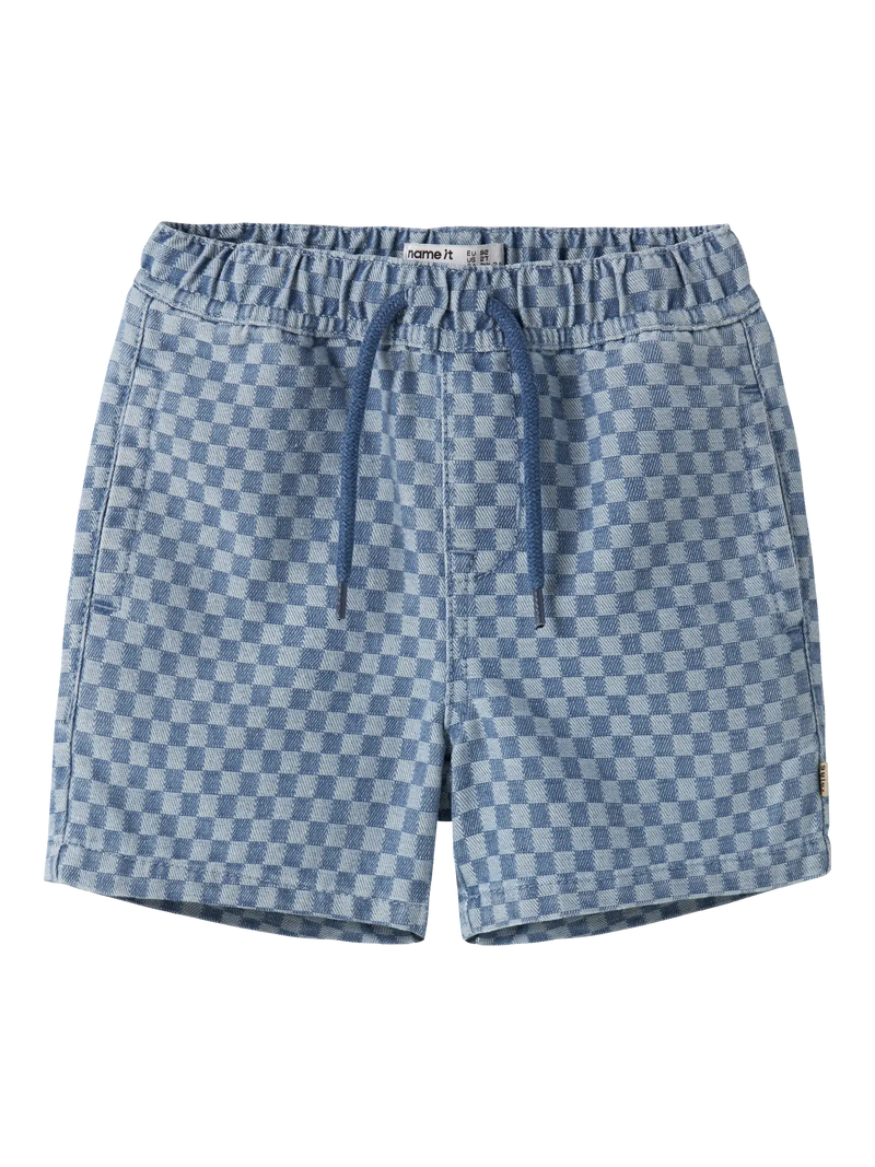 Name it Ben Mini Joggers Denim Shots | Med Blue